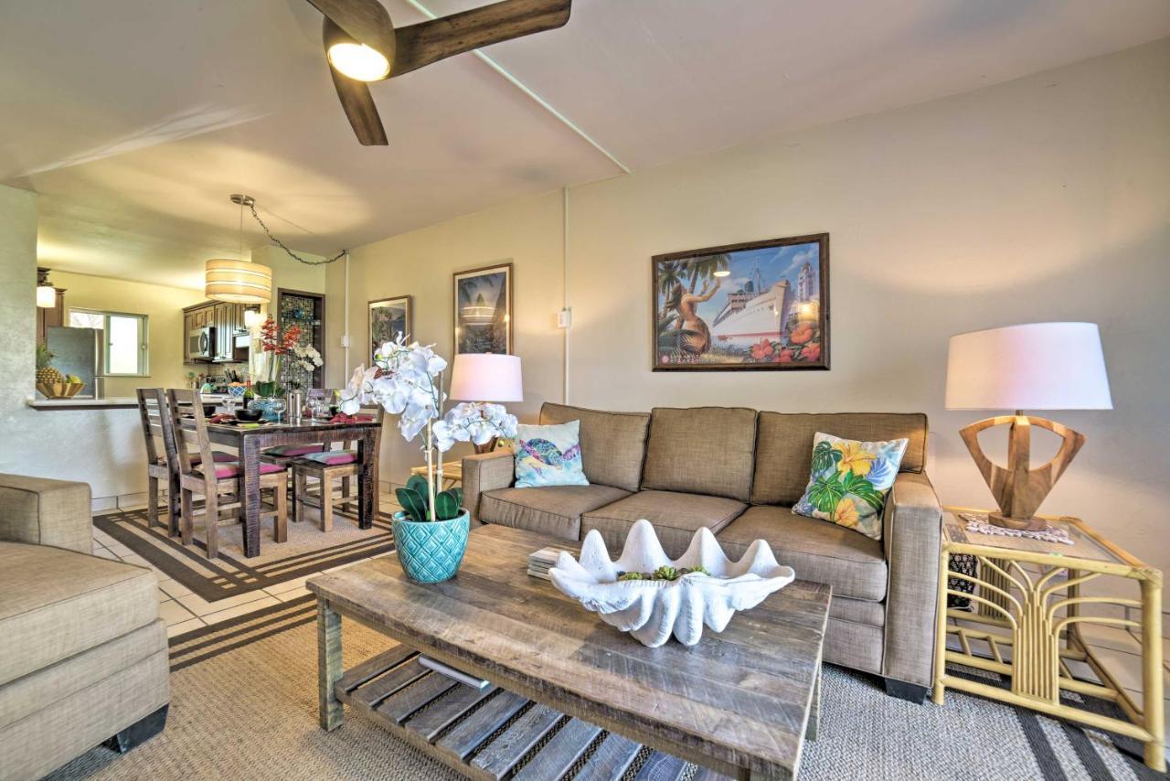 Ocean-View Kihei Condo With Lanai Steps To Beach! Exteriér fotografie