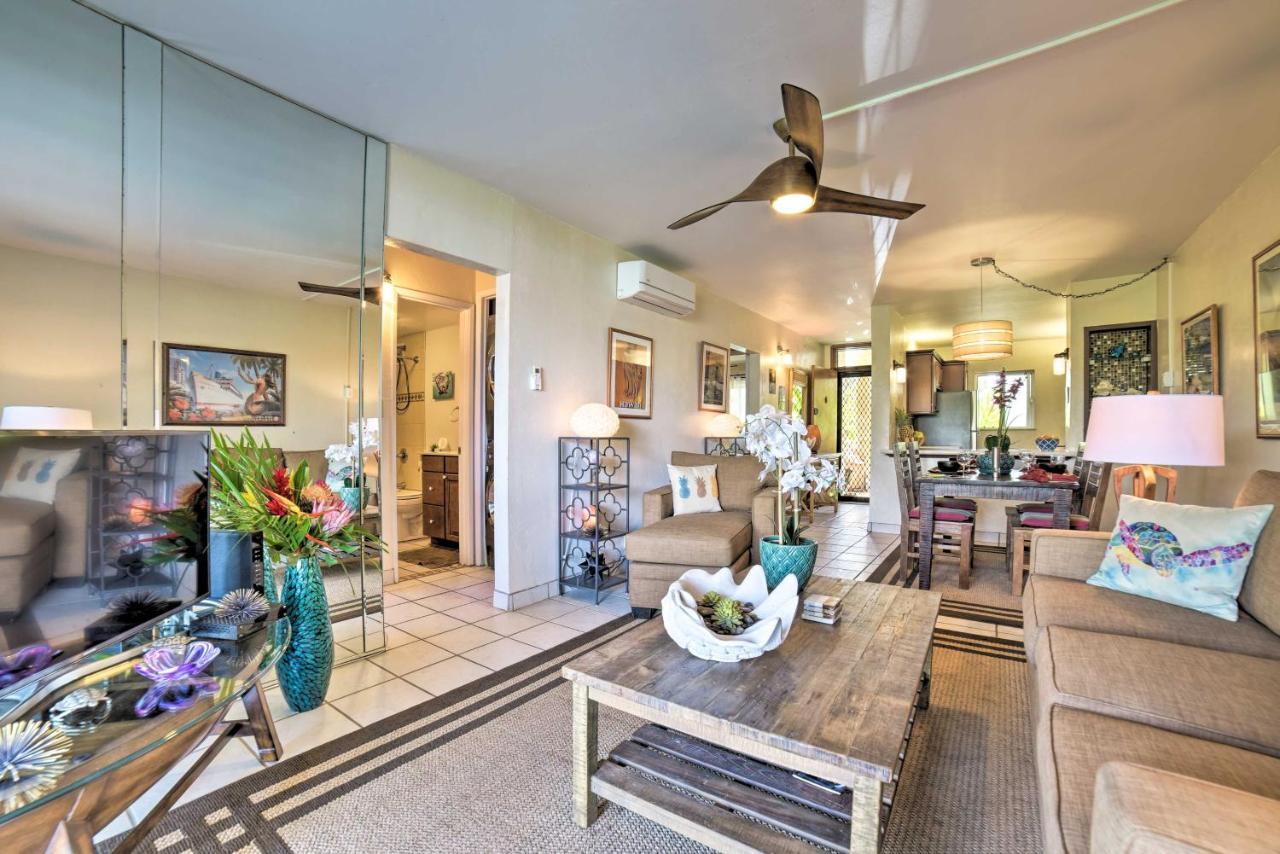Ocean-View Kihei Condo With Lanai Steps To Beach! Exteriér fotografie