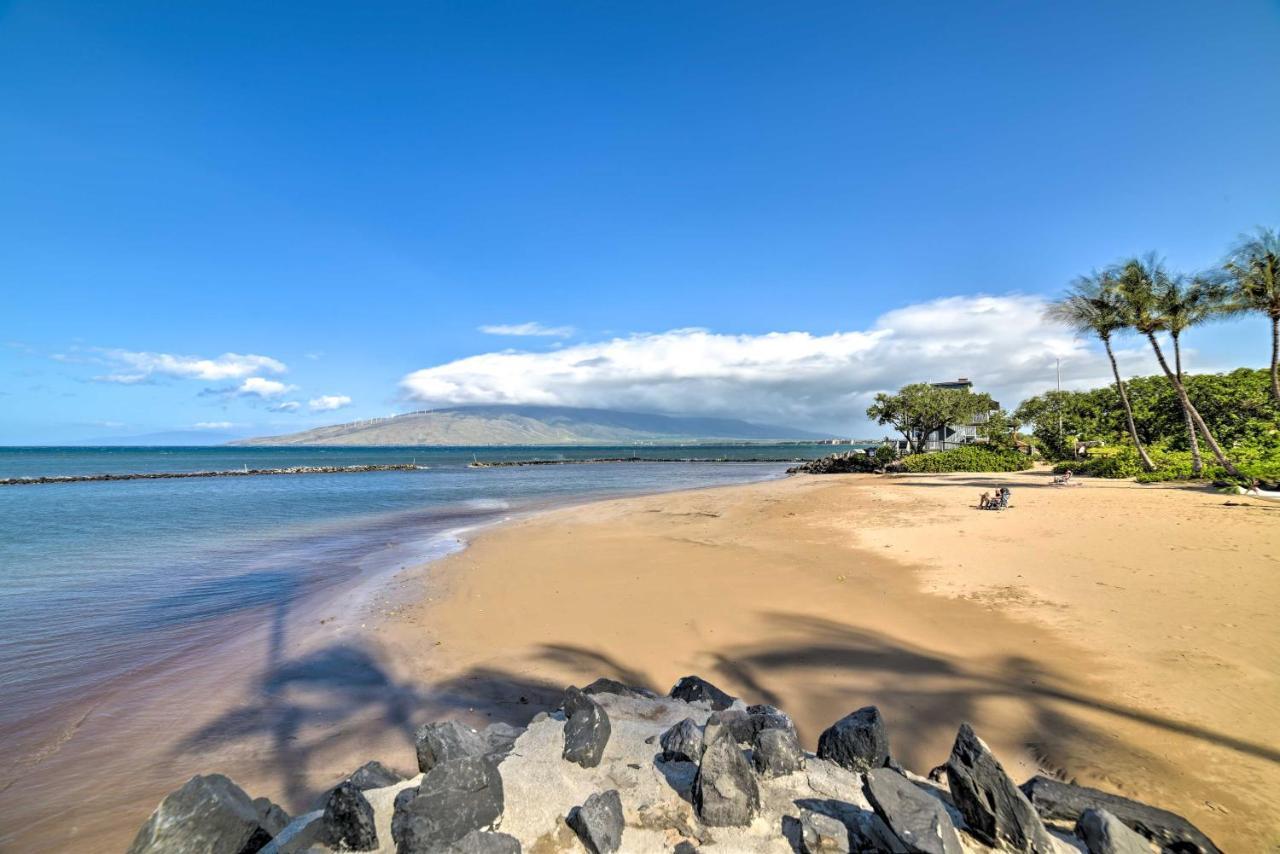 Ocean-View Kihei Condo With Lanai Steps To Beach! Exteriér fotografie
